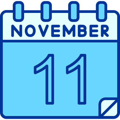 noviembre icono gratis
