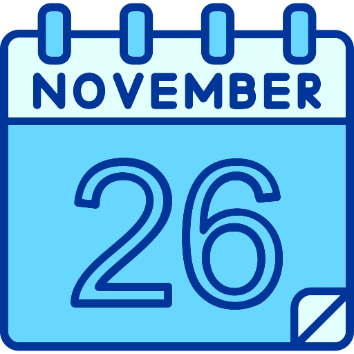 noviembre icono gratis
