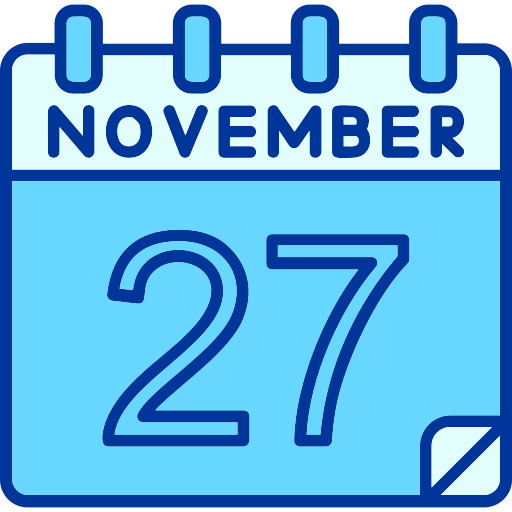 noviembre icono gratis