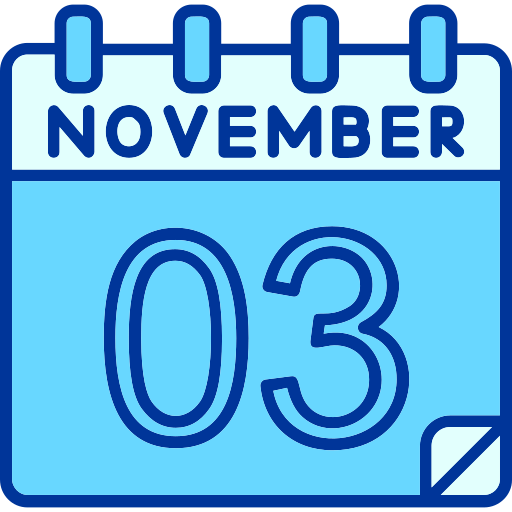 noviembre icono gratis