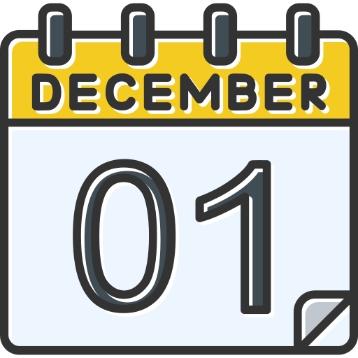 diciembre icono gratis