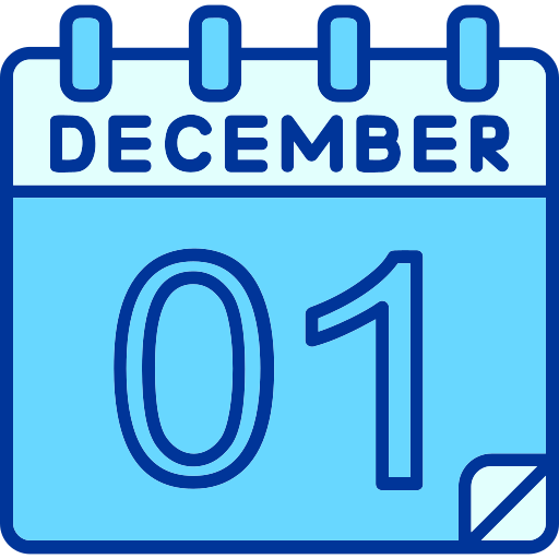 diciembre icono gratis