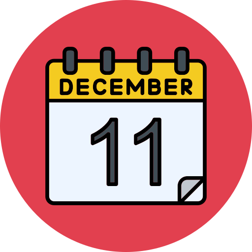 diciembre icono gratis
