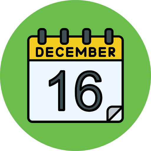 diciembre icono gratis