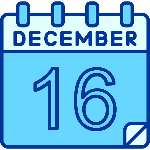 diciembre icono gratis