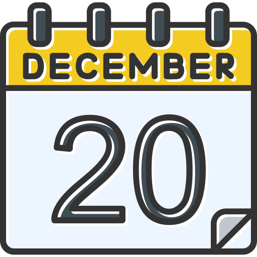 diciembre icono gratis