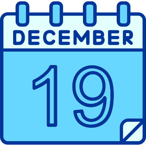 diciembre icono gratis