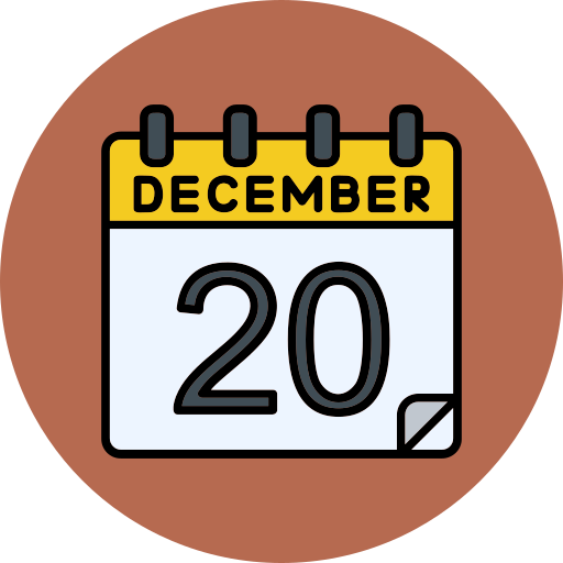 diciembre icono gratis