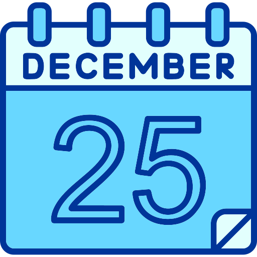 diciembre icono gratis