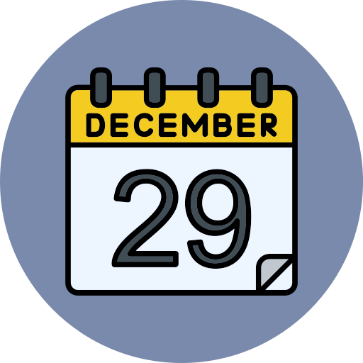 diciembre icono gratis