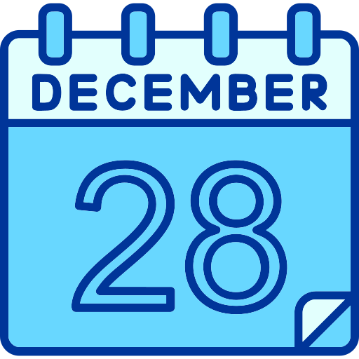 diciembre icono gratis