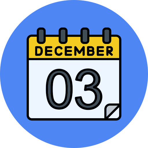 diciembre icono gratis