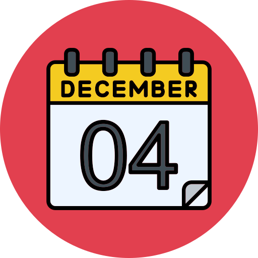 diciembre icono gratis