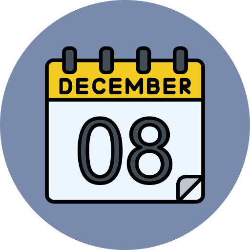 diciembre icono gratis