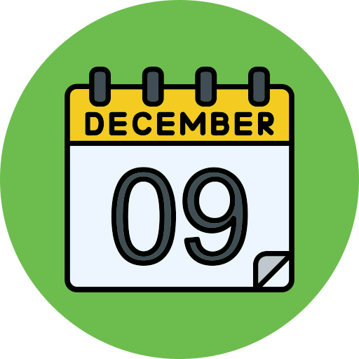 diciembre icono gratis