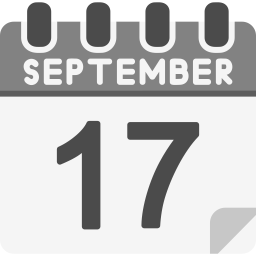 septiembre icono gratis