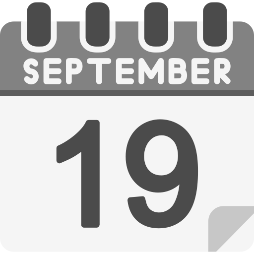 septiembre icono gratis