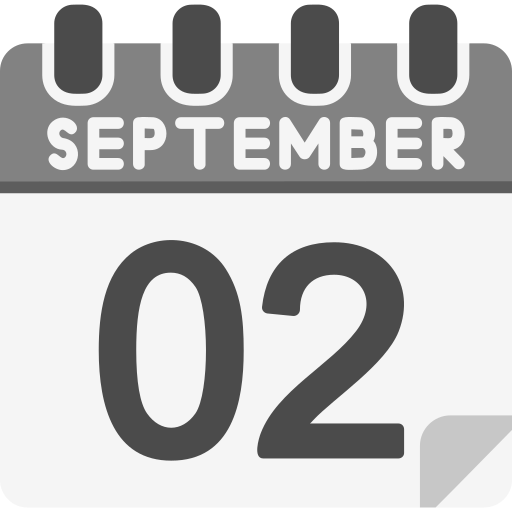 septiembre icono gratis