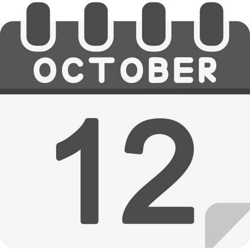 octubre icono gratis