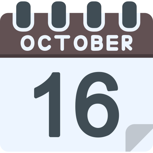 octubre icono gratis