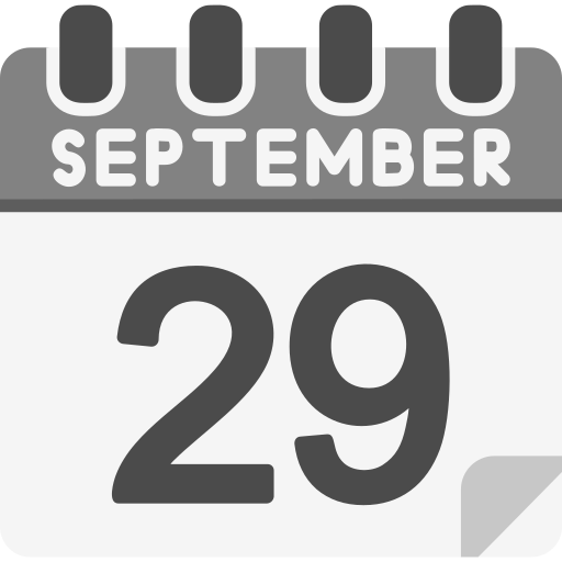 septiembre icono gratis