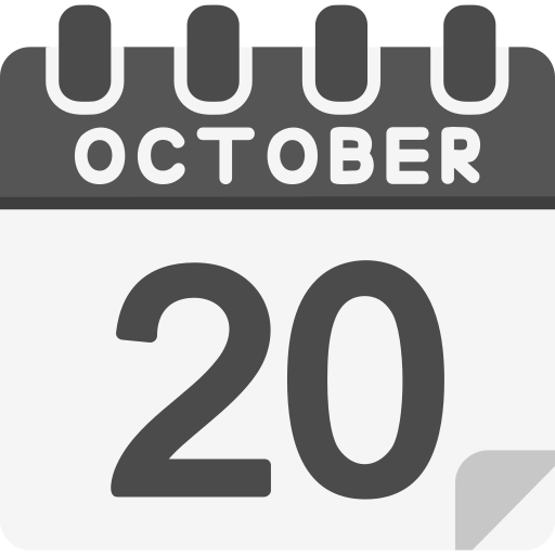 octubre icono gratis