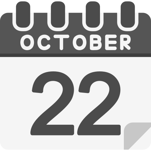 octubre icono gratis