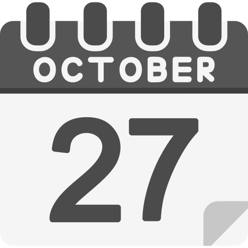 octubre icono gratis