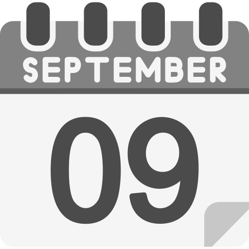 septiembre icono gratis