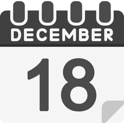 diciembre icono gratis