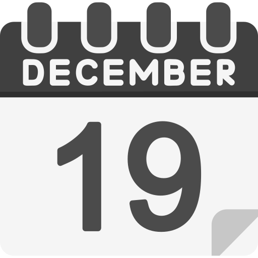 diciembre icono gratis