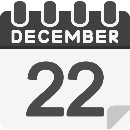 diciembre icono gratis