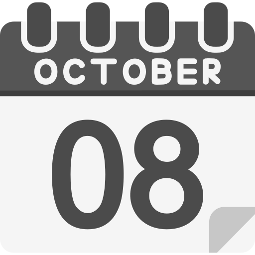 octubre icono gratis