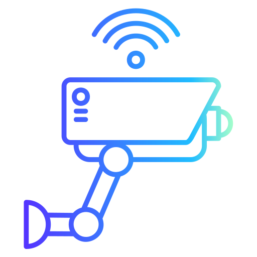 circuito cerrado de televisión icono gratis