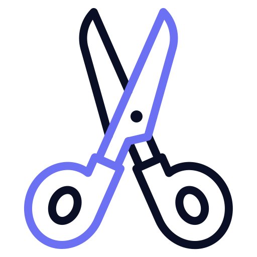 tijeras icono gratis