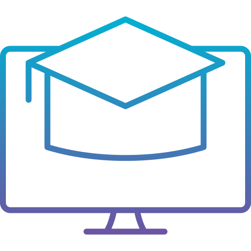 educação online grátis ícone educação online grátis ícone