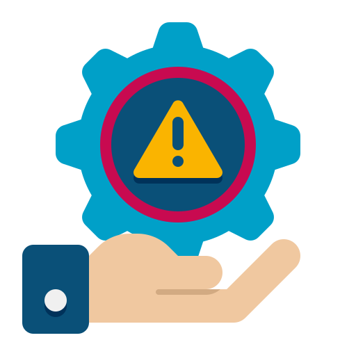 Risk management free icon
