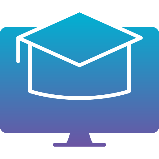 educação online grátis ícone educação online grátis ícone