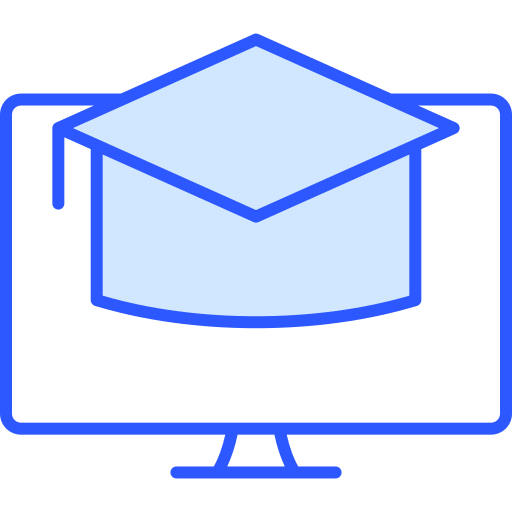 educação online grátis ícone educação online grátis ícone