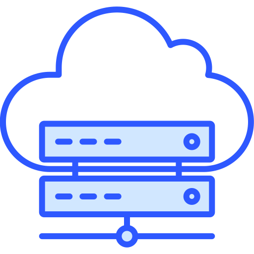 computación en la nube icono gratis