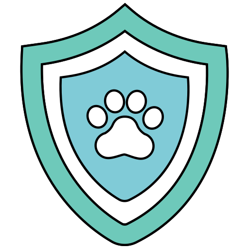 seguridad animal icono gratis