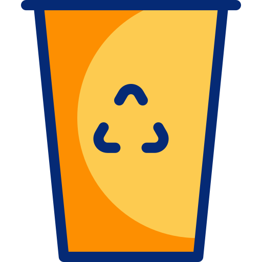 vaso de papel icono gratis