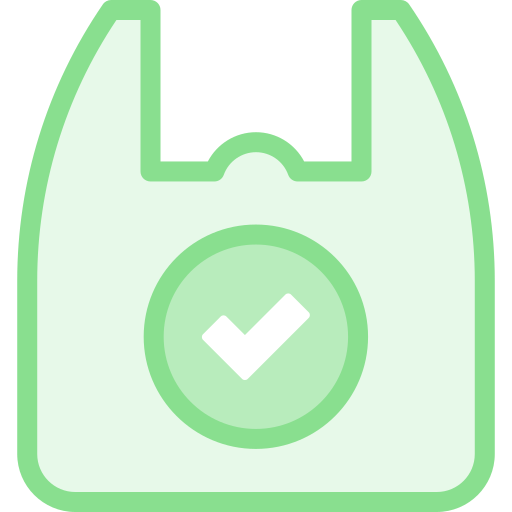 Poly bag free icon