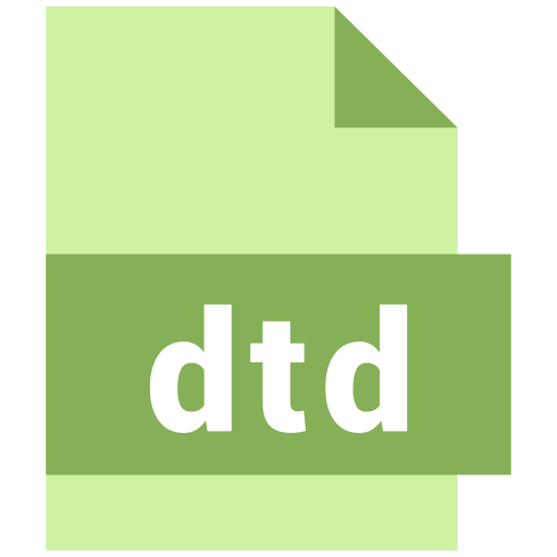 dtd Icône gratuit dtd Icône gratuit