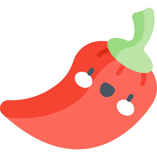 pimiento rojo icono gratis