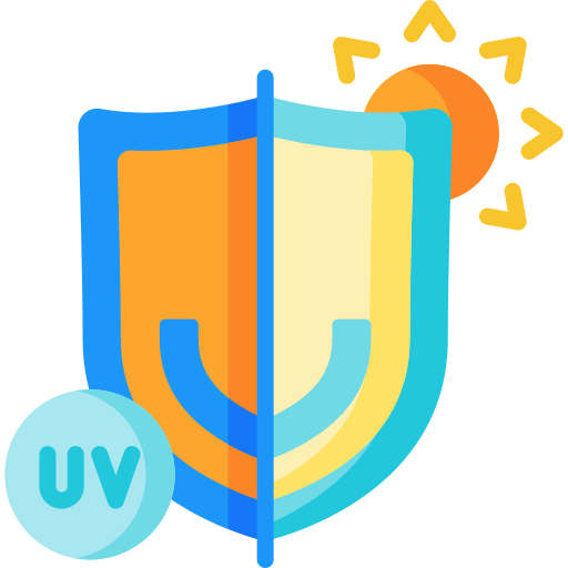 protección uv icono gratis