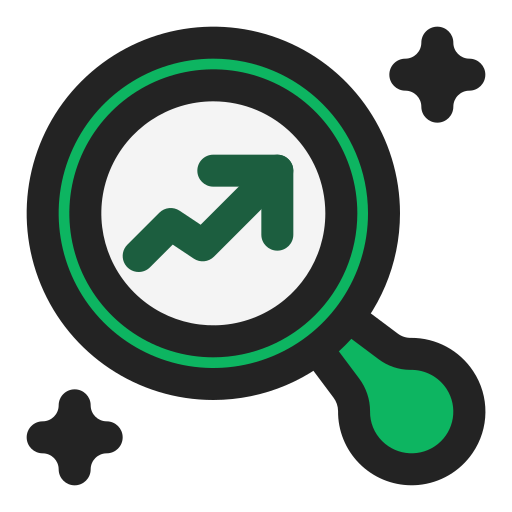 las tendencias del mercado icono gratis