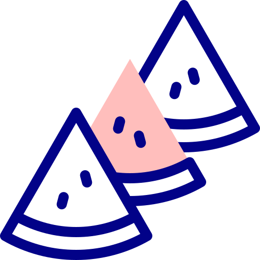 sandía icono gratis