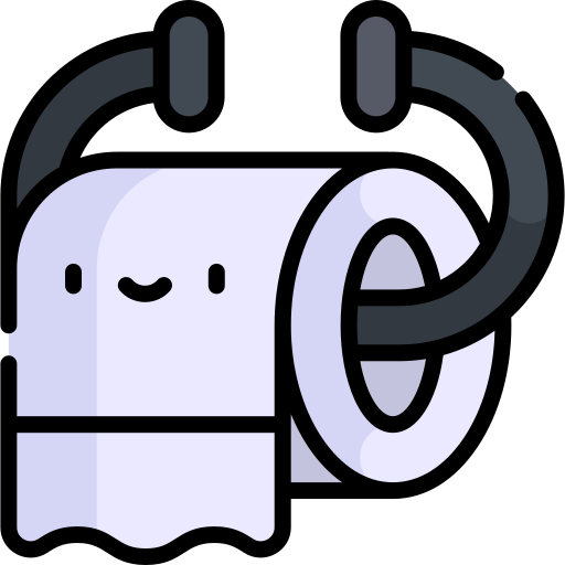 papel higiénico icono gratis