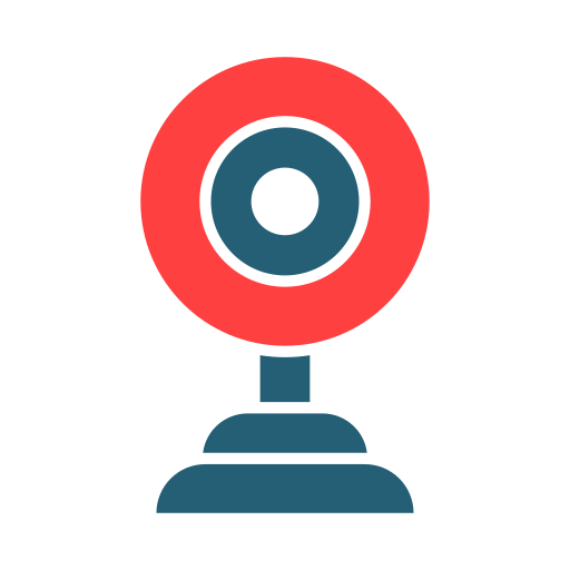 cámara web icono gratis